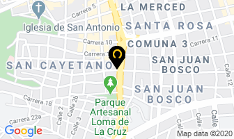 Mapa de Casa 5Ta Decoración en Cali