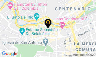 Mapa de Casa Allegra S.a. en Cali