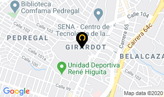 Mapa de Casa Antonia en Medellín