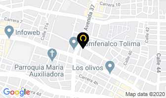 Mapa de Casa Art Deco en Ibagué