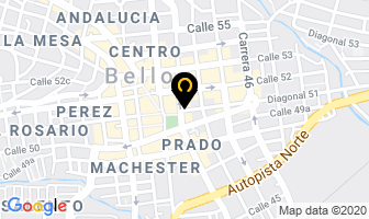 Mapa de Casa Artesanal en Bello