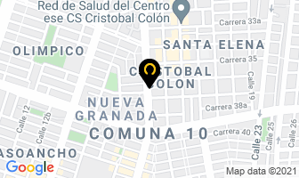 Mapa de Casa Artística Novoa en Cali