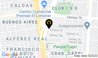 Mapa de Casa Blanca Bar en Cali