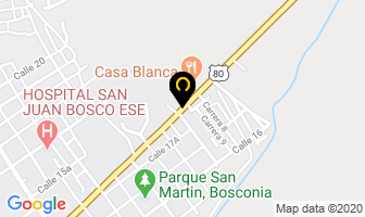Mapa de Casa Blanca Centro De Eventos en Bosconia