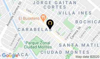 Mapa de Casa Comercial Aconcagua en Bogotá D.C