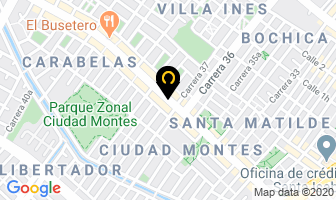 Mapa de Casa Comercial Ciudad Montes en Bogotá D.C