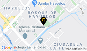 Mapa de Casa Comercial Monserrat en Bogotá D.C