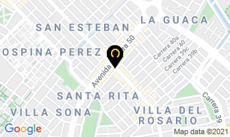 Mapa de Casa Comercial Santa Rita en Bogotá D.C