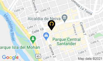 Mapa de Casa Comercial Shifar en Neiva