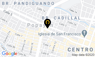 Mapa de Casa Constructora Ltda. en Popayán