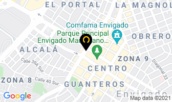 Mapa de Casa De Artesanias Beraca en Medellín