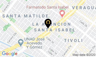 Mapa de Casa De Banquetes Bettel en Bogotá D.C