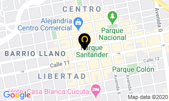 Mapa de Casa De Cambio Crisyen en Cúcuta