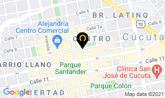 Mapa de Casa De Cambio L Y S en Cúcuta