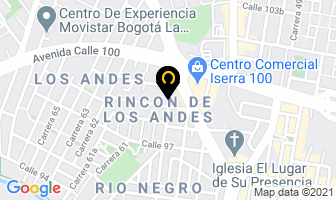 Mapa de Casa De Cristal en Bogotá D.C