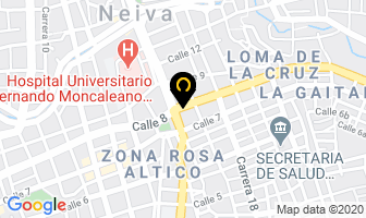 Mapa de Casa De Eden en Neiva