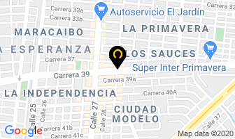 Mapa de Casa De Eventos El Edén en Cali
