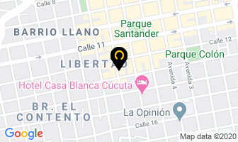 Mapa de Casa De Eventos Y Modas Salome en Cúcuta