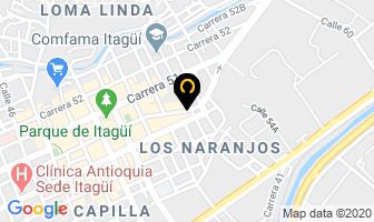 Mapa de Casa De Funerales La Piedad en Itaguí