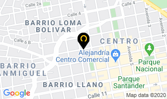 Mapa de Casa De Funerales Renacer en Cúcuta