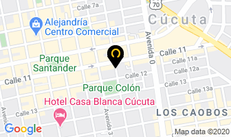 Mapa de Casa De Funerales Rincón en Cúcuta