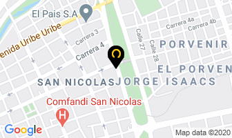 Mapa de Casa De La Novia Luceny en Cali