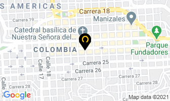 Mapa de Casa De La U.p.s. en Manizales