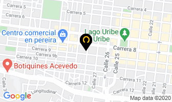 Mapa de Casa De Las Cortinas en Pereira