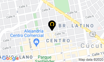 Mapa de Casa De Los Aromas en Cúcuta