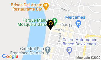 Mapa de Casa De Los Mineros en Quibdo