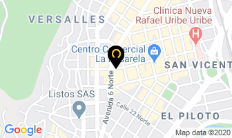 Mapa de Casa De Modas Teresa Montoya en Cali