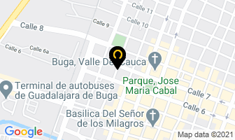 Mapa de Casa Del Deportista en Buga