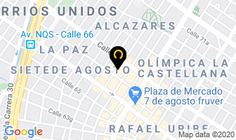 Mapa de Casa Del Lada en Bogotá D.C