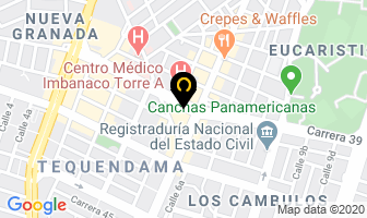 Mapa de Casa Del Medico en Cali