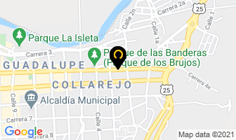 Mapa de Casa Del Panadero en Cartago