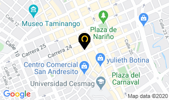 Mapa de Casa Del Pescador en Pasto
