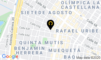 Mapa de Casa Del Rodamiento Fg en Bogotá D.C