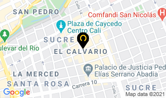 Mapa de Casa Del Yin en Cali