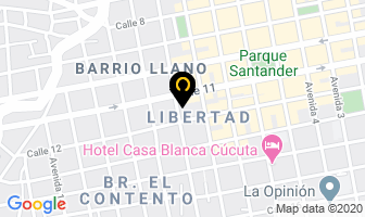Mapa de Casa Dental Cali en Cúcuta