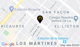 Mapa de Casa Detecto Ltda. en Bogotá D.C