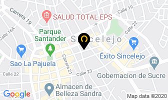 Mapa de Casa Distribuidora Purina en Sincelejo