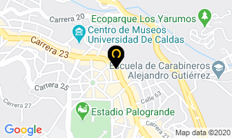 Mapa de Casa Dominik en Manizales
