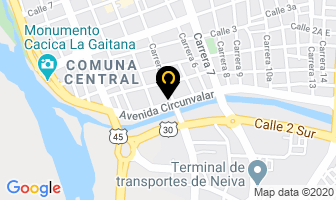 Mapa de Casa Eléctrica en Neiva