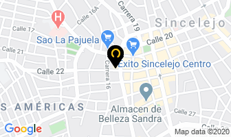 Mapa de Casa Eléctrica Sincelejo en Sincelejo