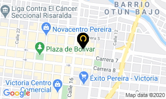 Mapa de Casa Elegan's en Pereira