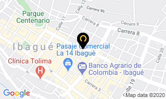 Mapa de Casa Estilos en Ibagué