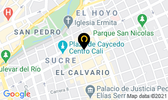 Mapa de Casa Estudio Dvd en Cali