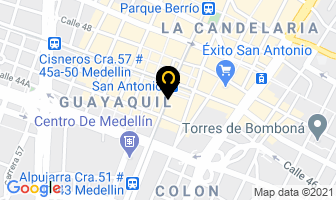 Mapa de Casa Ferretera S.a. en Medellín