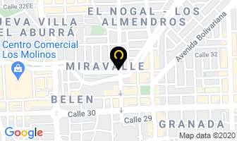 Mapa de Casa Flor en Medellín