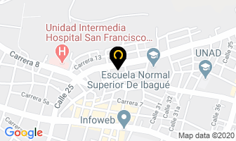 Mapa de Casa Flores en Ibagué